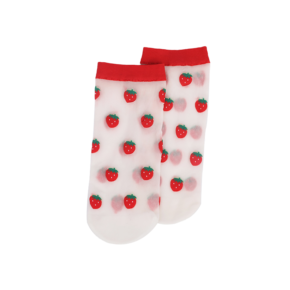 Cute color women's socks